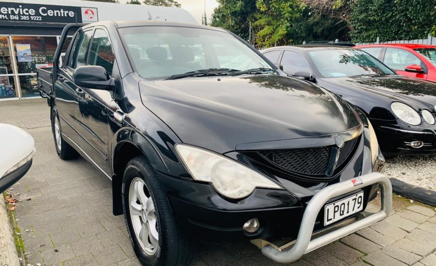 2008 Ssangyong Actyon Sport 4×4 TDI