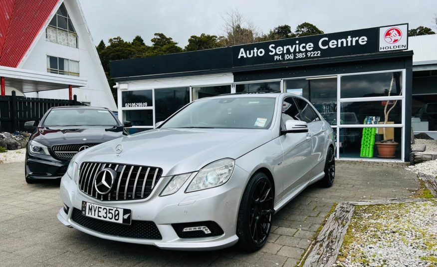 2010 Mercedes-Benz E350 CDI AMG Sunroof