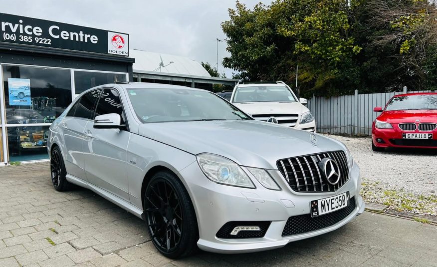 2010 Mercedes-Benz E350 CDI AMG Sunroof