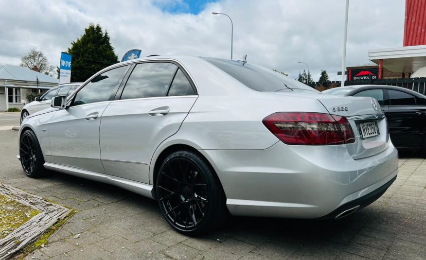 2010 Mercedes-Benz E350 CDI AMG Sunroof