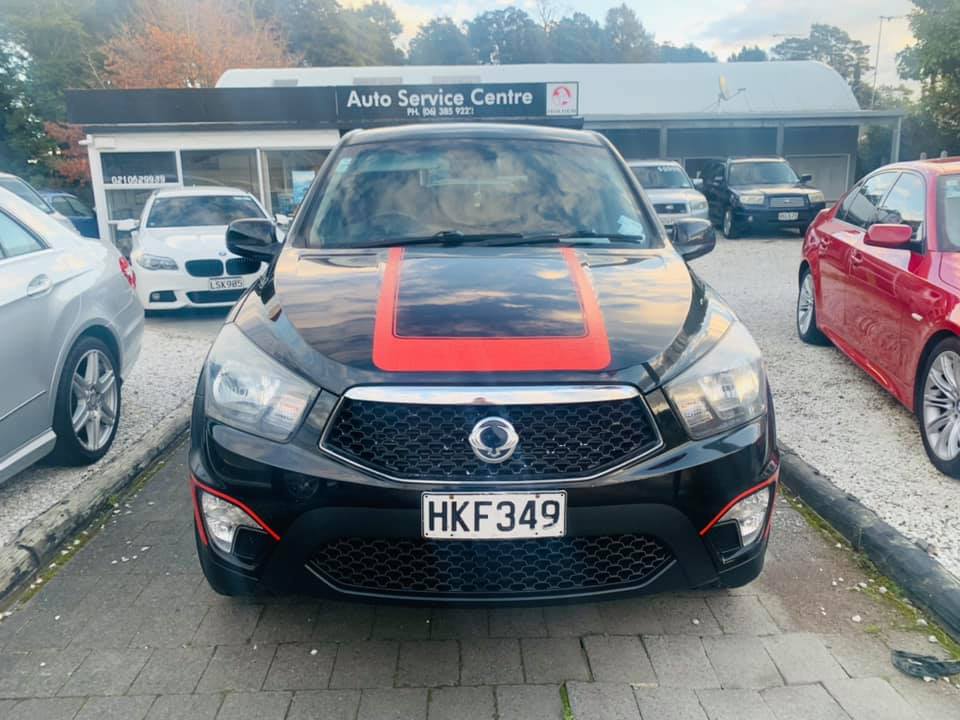 2014 Ssungyong Actyon Sport 4×4 TDI Manual