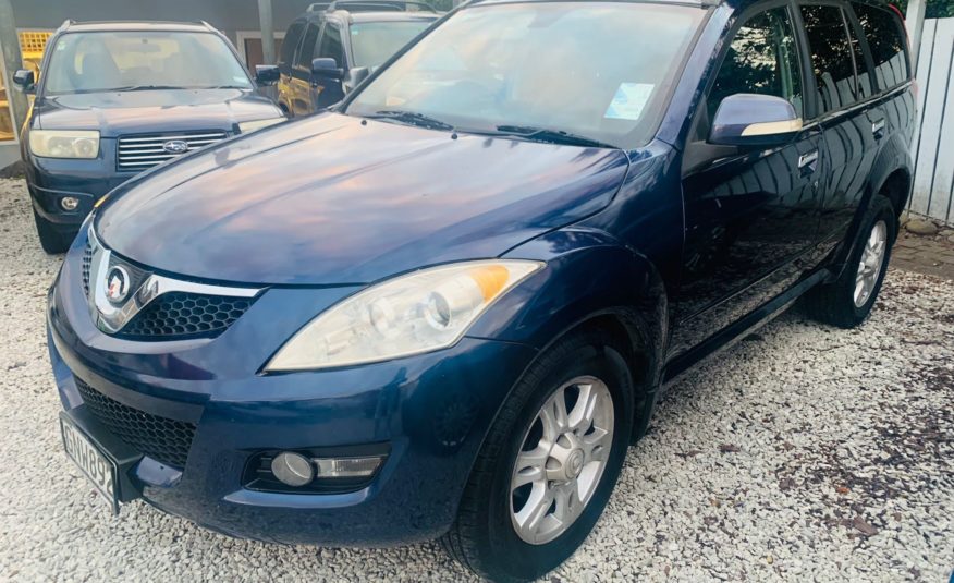 2012 Great Wall X200 TDI 4×4