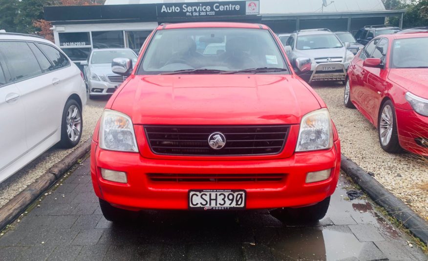 2005 Holden Rodeo 4×4 Diesel