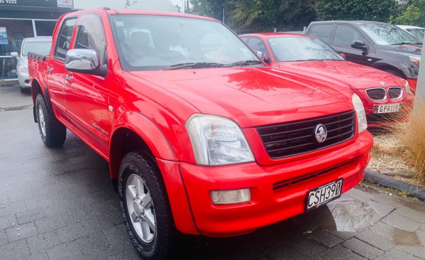 2005 Holden Rodeo 4×4 Diesel