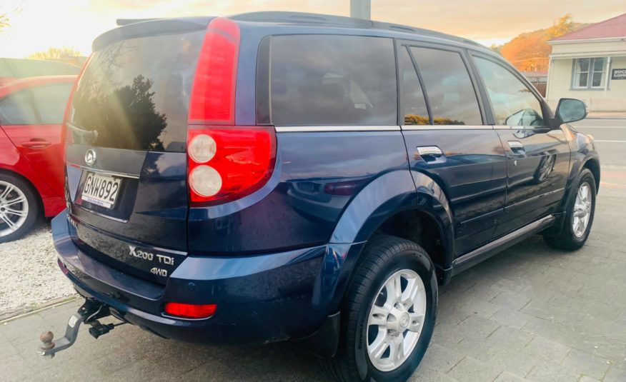 2012 Great Wall X200 TDI 4×4