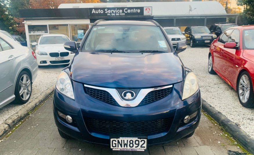 2012 Great Wall X200 TDI 4×4