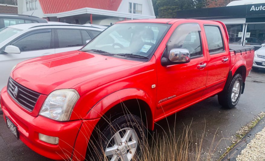 2005 Holden Rodeo 4×4 Diesel